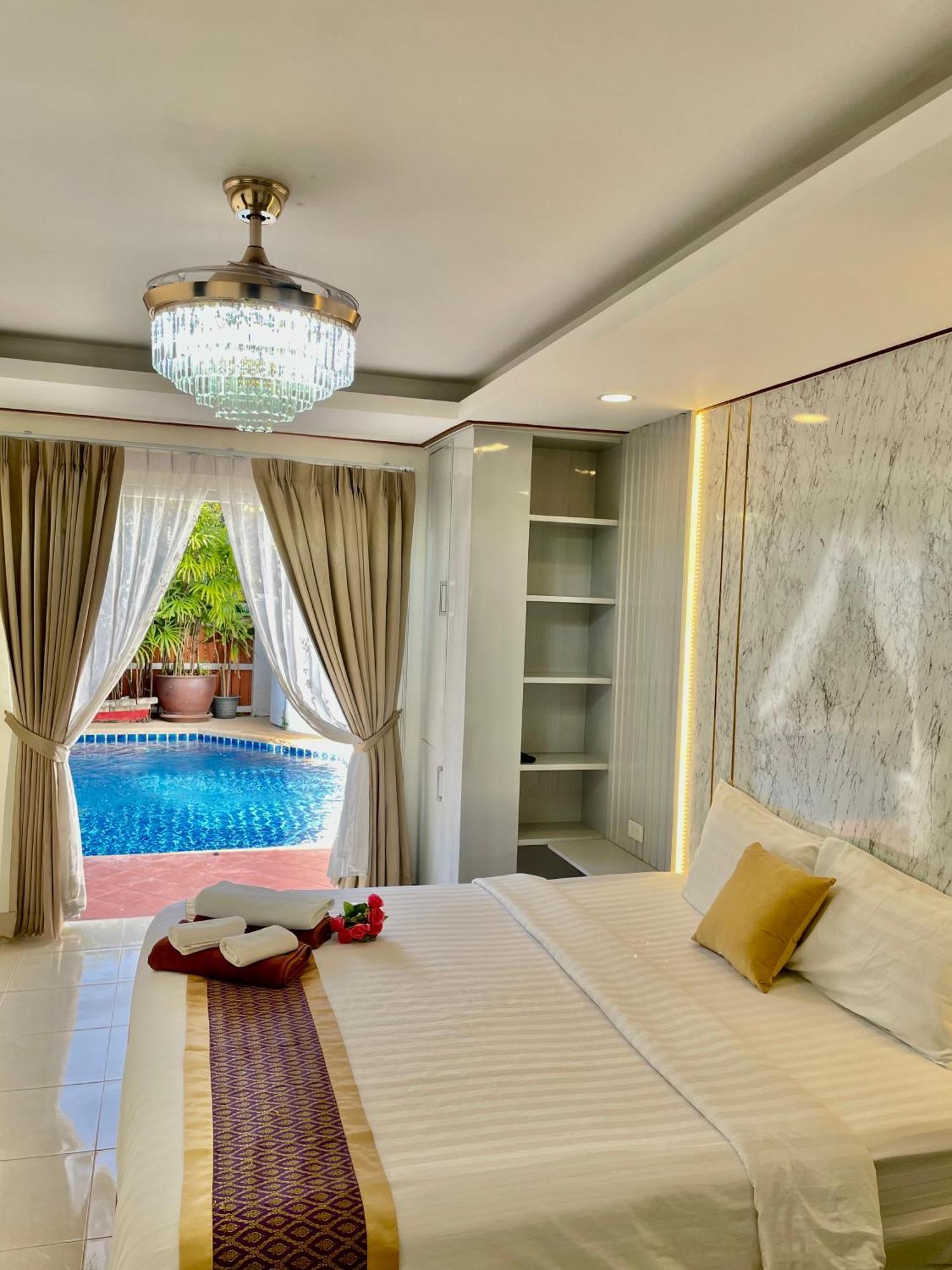 Pattaya Pool Villa39A 300 Mater To Beach Gate Exit Exterior photo