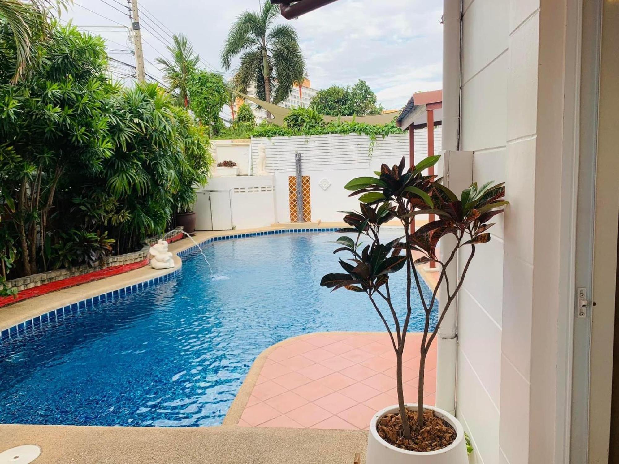 Pattaya Pool Villa39A 300 Mater To Beach Gate Exit Exterior photo