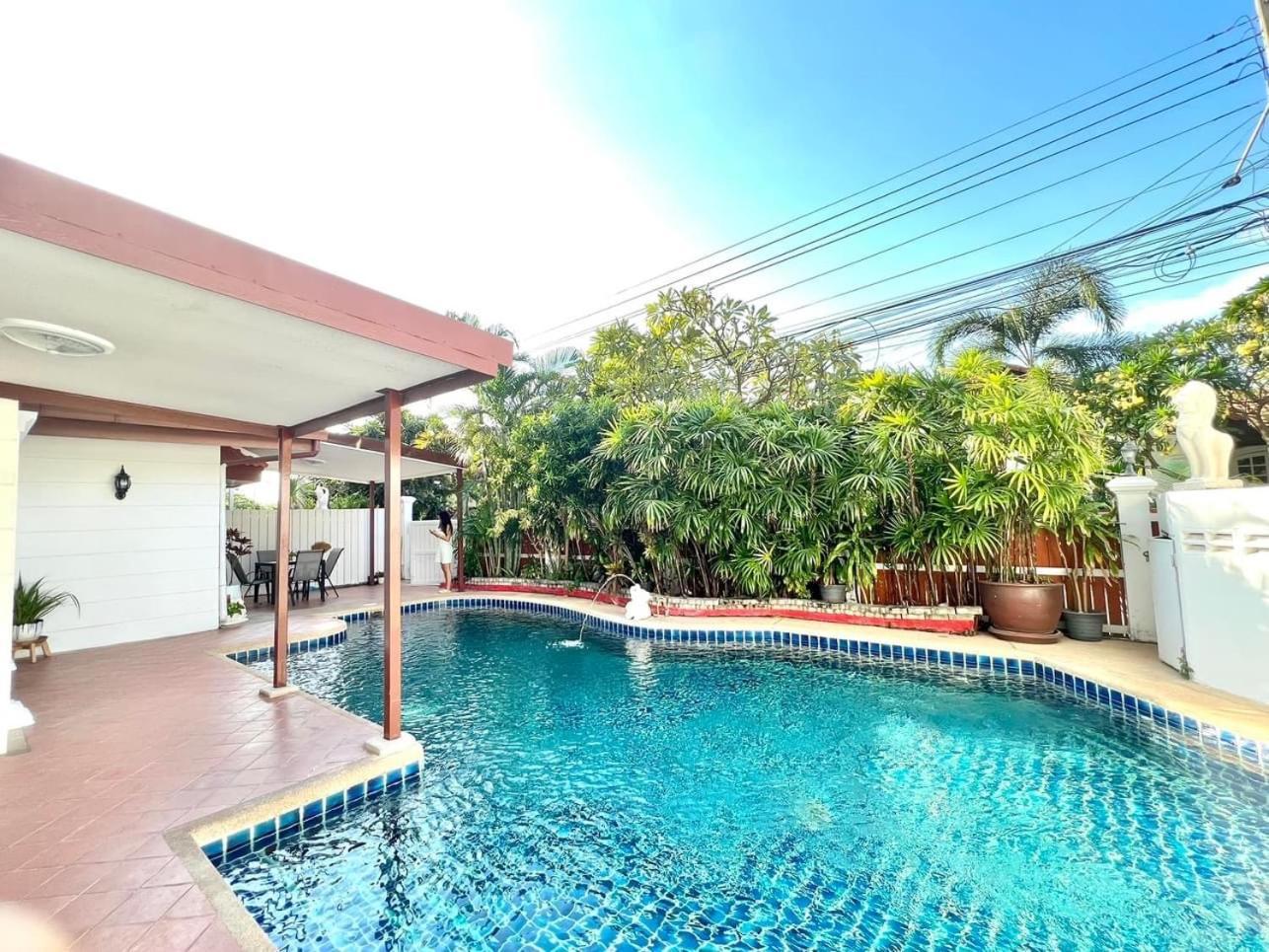 Pattaya Pool Villa39A 300 Mater To Beach Gate Exit Exterior photo