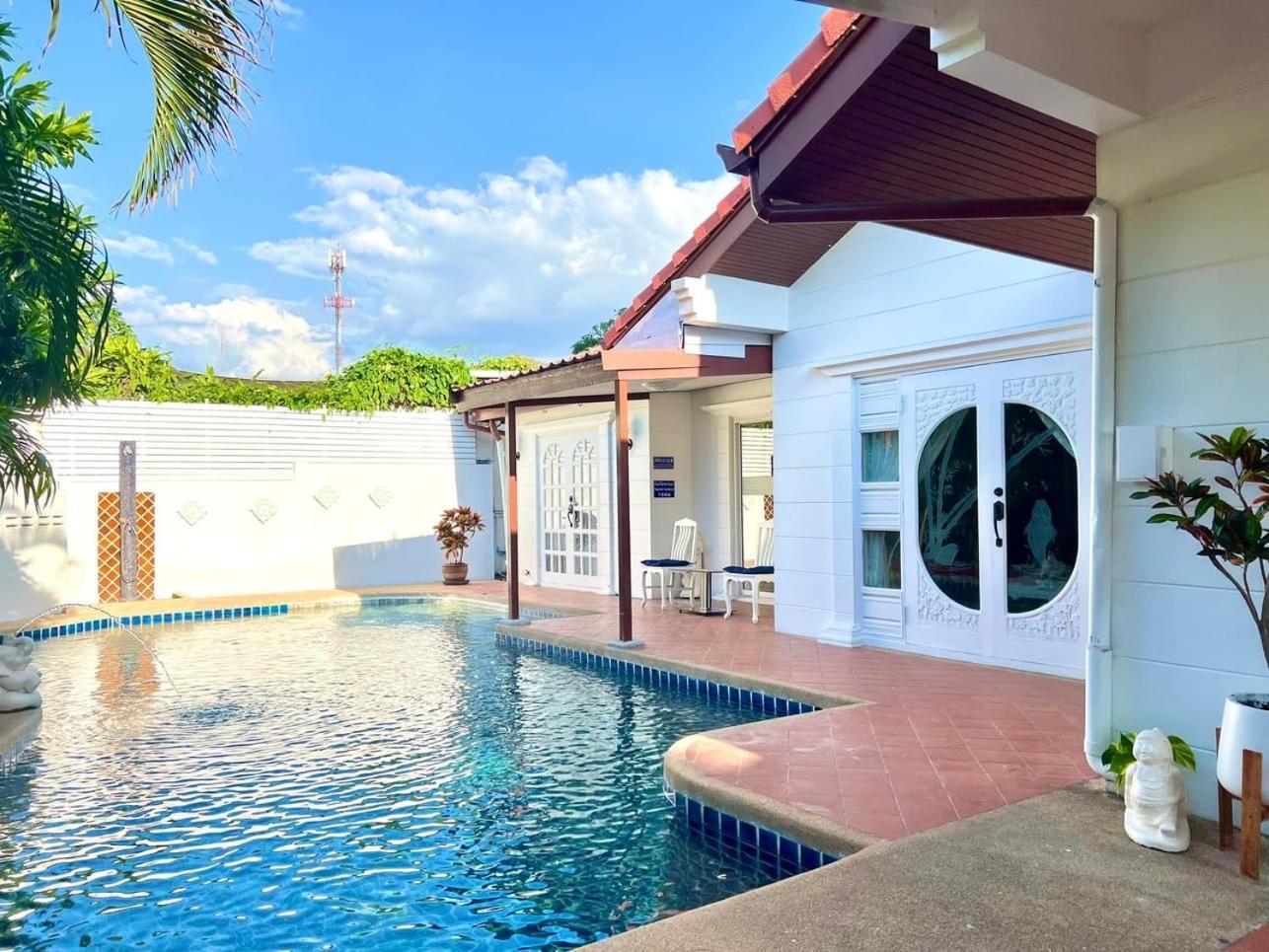 Pattaya Pool Villa39A 300 Mater To Beach Gate Exit Exterior photo
