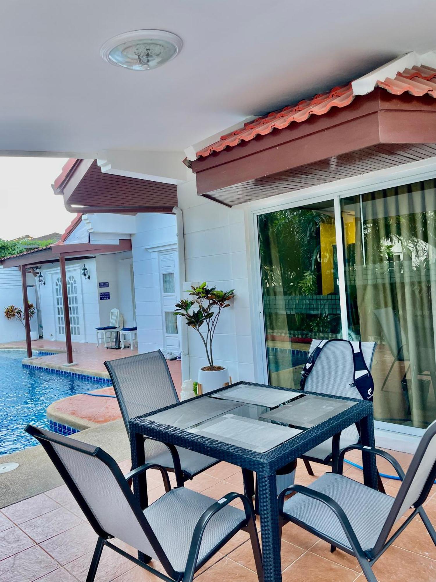 Pattaya Pool Villa39A 300 Mater To Beach Gate Exit Exterior photo